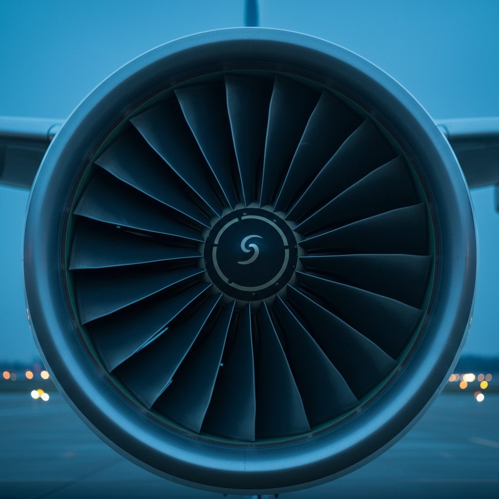 Jet engine turbofan