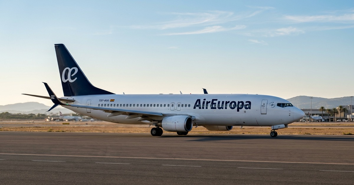 Air Europa 737 Bird Strike Damages Gear, Skids Off Palma Runway