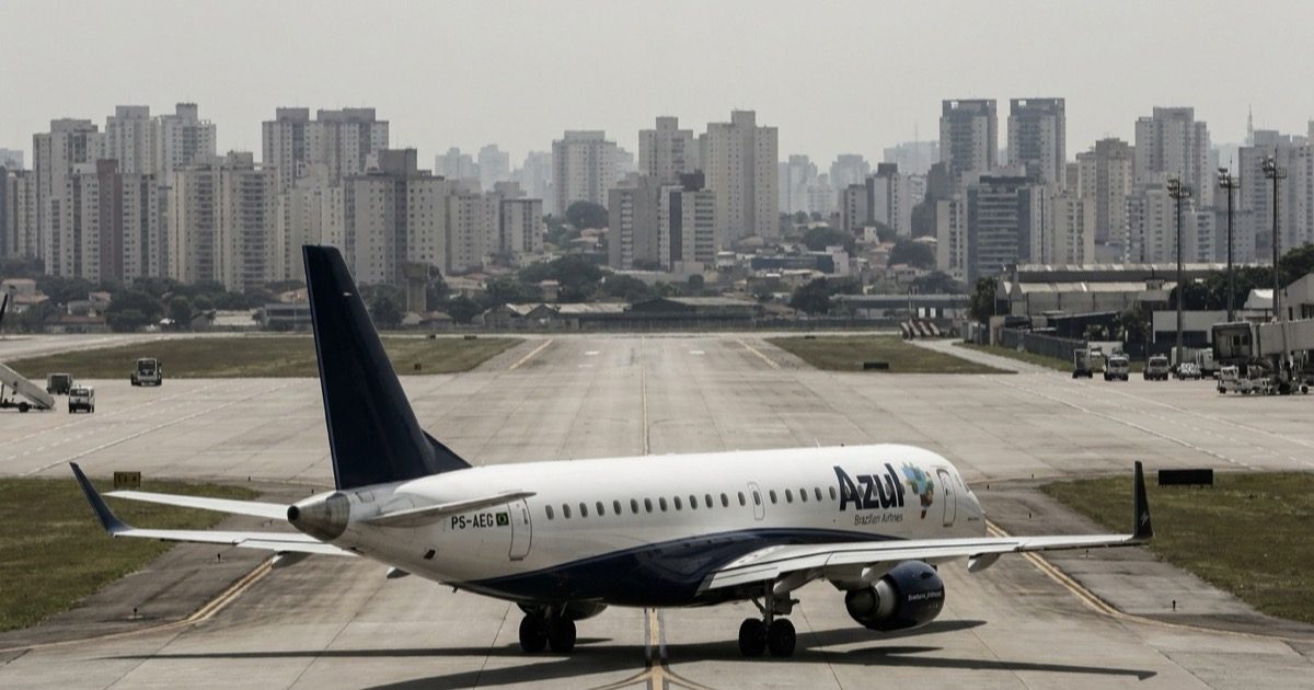 Azul Embraer E195-E2 and Gol 737-800 Avoid Near-Collision at São Paulo Congonhas