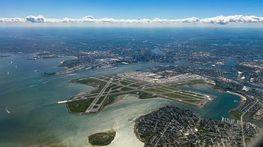 ATC Clears Delta and American Jets Onto Intersecting Runways at Boston Logan — Delta Crew Aborts Landing With 135 Aboard