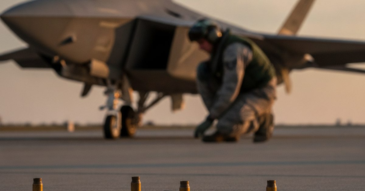 Luke AFB Airmen’s $100 ‘Project ZACH’ 3D-Printed Bracket Stops F-35 Brass Casings From Becoming $20M FOD Hazard