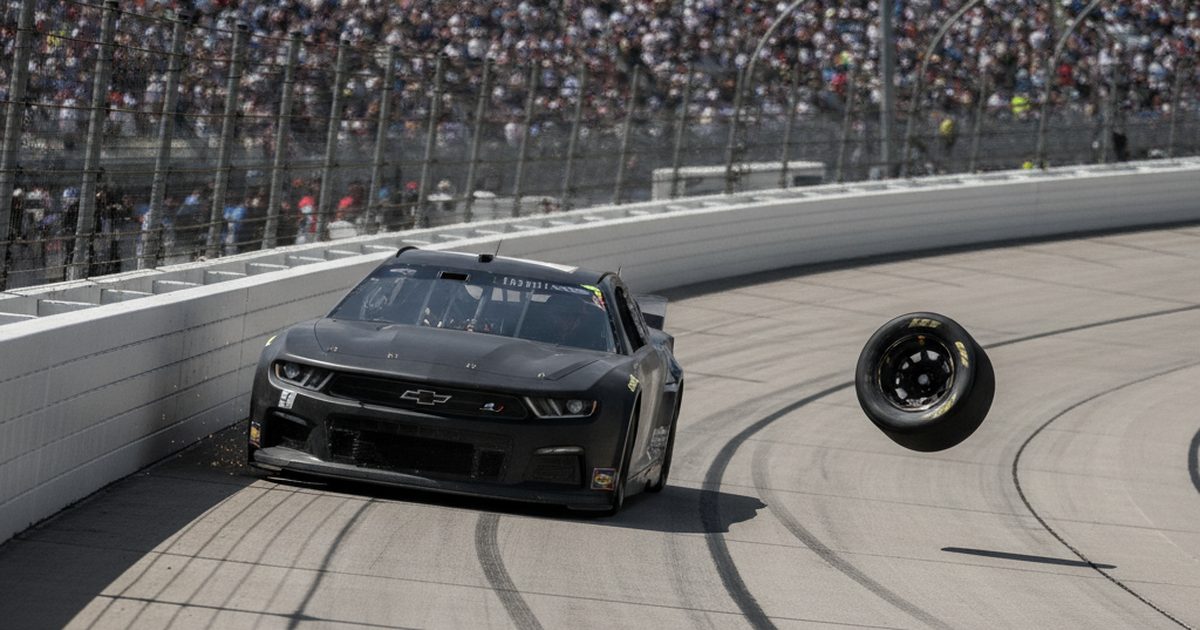 NASCAR Pocono: Wheel Separates From Casey Mears’ Car at Speed, Two Beard Motorsports Crew Members Suspended