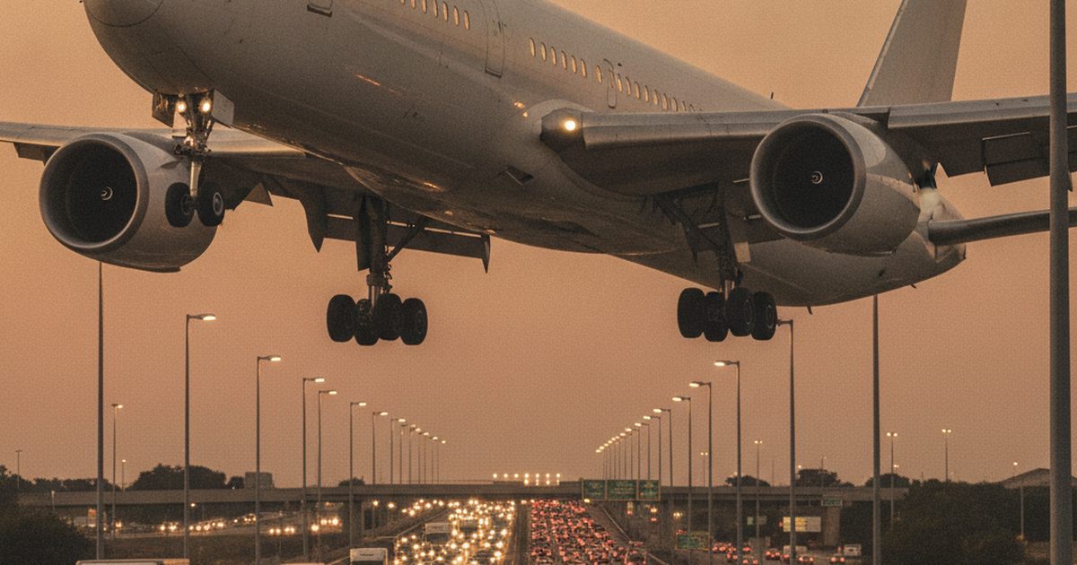 NTSB Preliminary Report: United 767 Struck Newark Light Pole on Approach, Debris Hit NJ Turnpike Truck