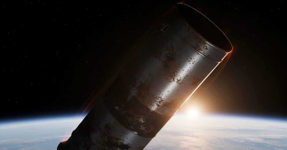 1960s Rocket Bodies Reveal Solar Activity Threshold That Sharply Accelerates Space Debris Reentry