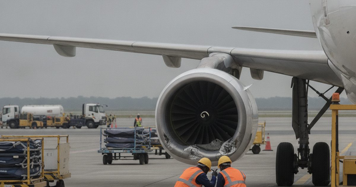 NAHCO Ground Truck Tears Into Air Peace A320 Engine at Lagos — Airline Alleges Sabotage, Regulators Probe Third Equipment Strike in a Month