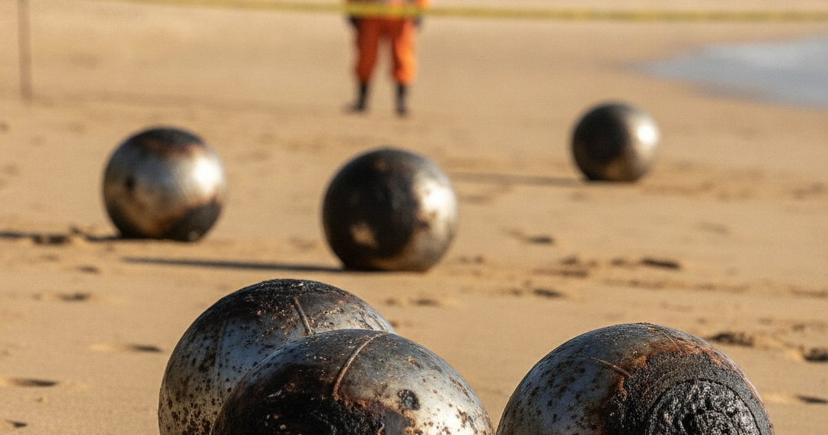 Six Rocket Pressure Vessels Wash Ashore Queensland Beach — Australian Space Agency Confirms Foreign Debris