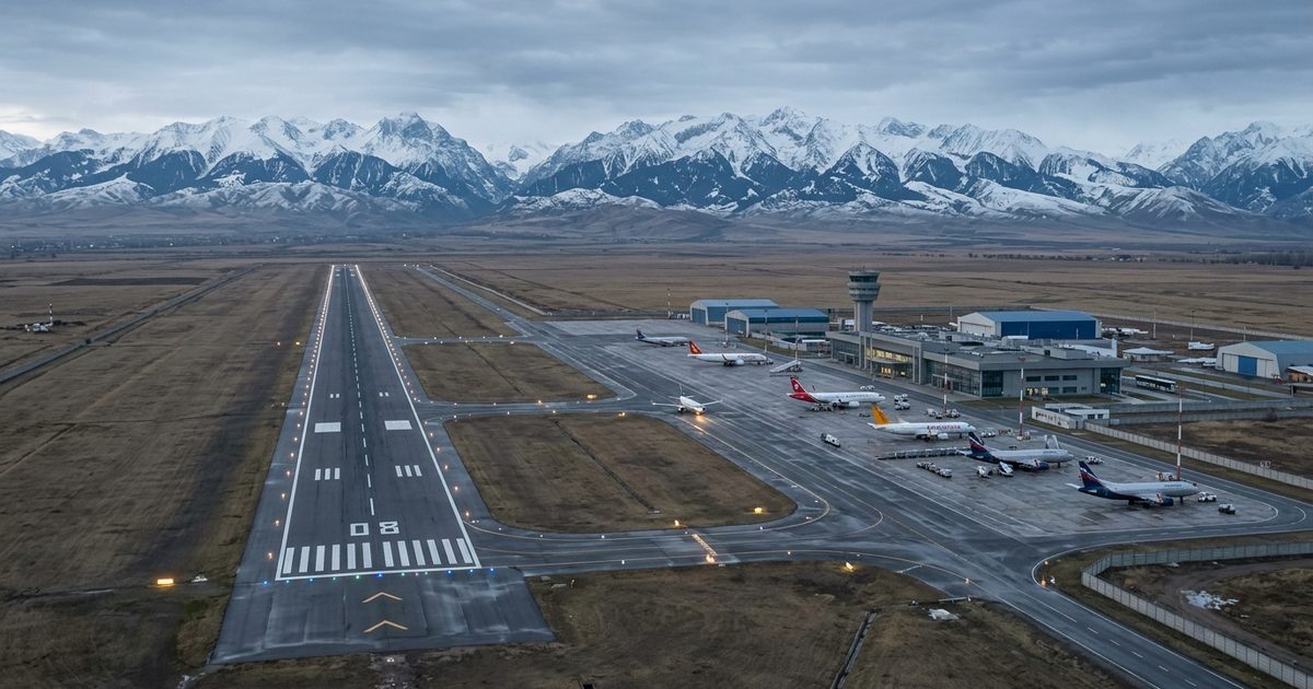 TezJet MD-83 Wing Strikes Manas Runway After Landing Gear Collapse; Kyrgyzstan Suspends Airline