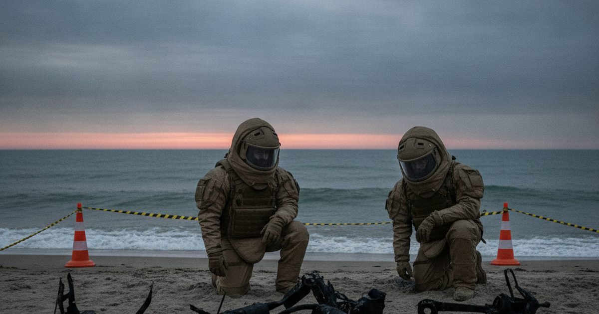 Downed Drone Debris Keeps Landing on NATO Soil: Romanian and Bulgarian Beaches, Yards Litter With Wreckage