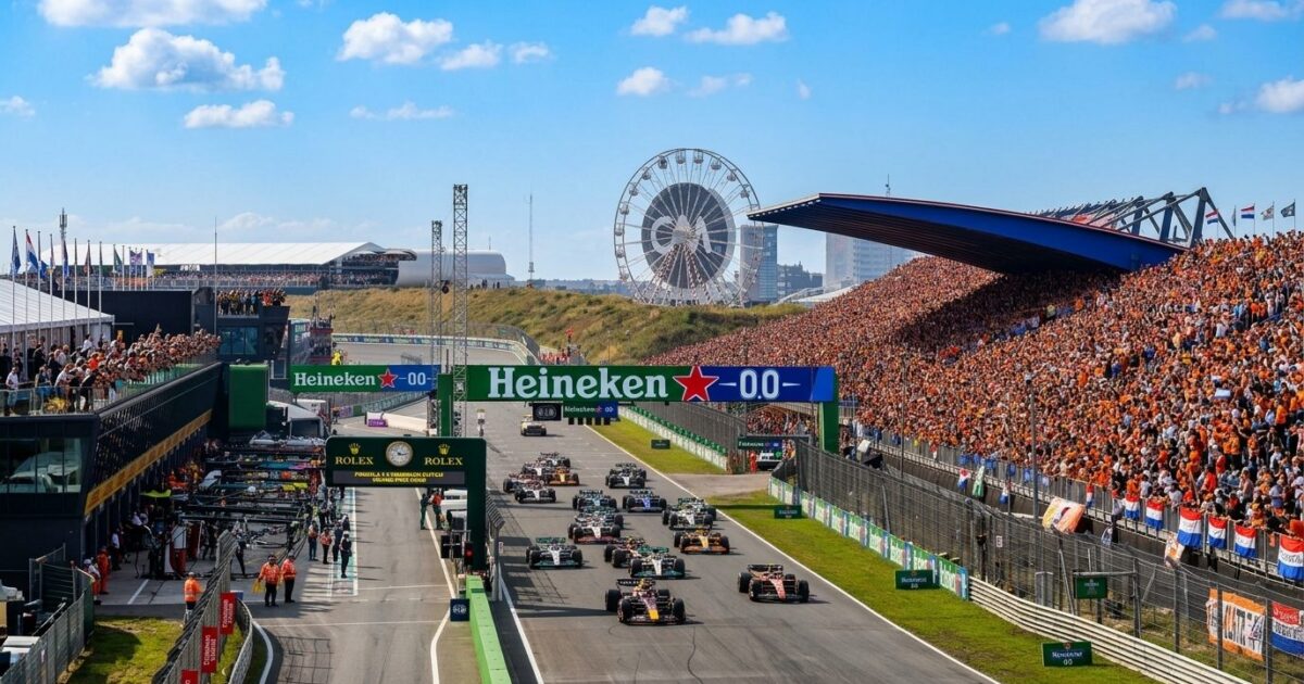 Verstappen’s Zandvoort Crash Scatters Debris, Triggers Red Flag at F1 Dutch GP