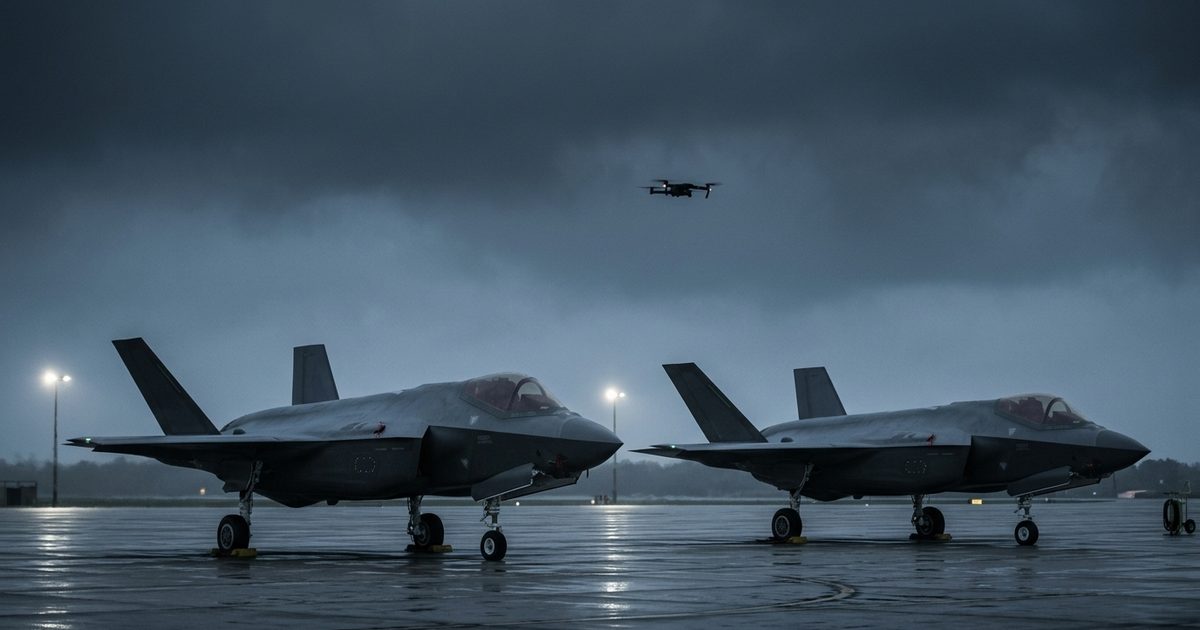 Drones Breach Restricted Airspace at Australia’s Main F-35 Training Base for Second Time in a Month