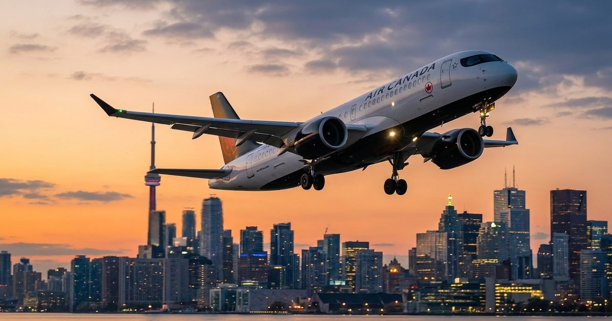 Air Canada Jazz E175 Declares PAN-PAN After Suspected Bird Strike on Toronto Departure