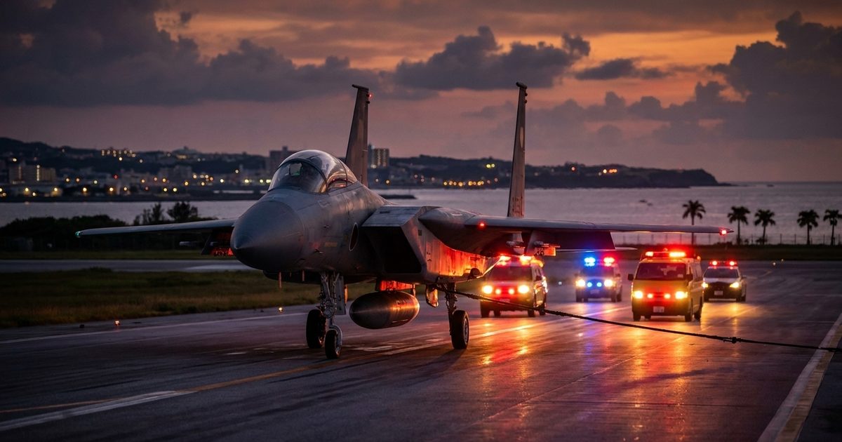 Japanese F-15 Emergency Landing Shuts Down Okinawa Runway — Second Naha Air Base Mishap in a Month