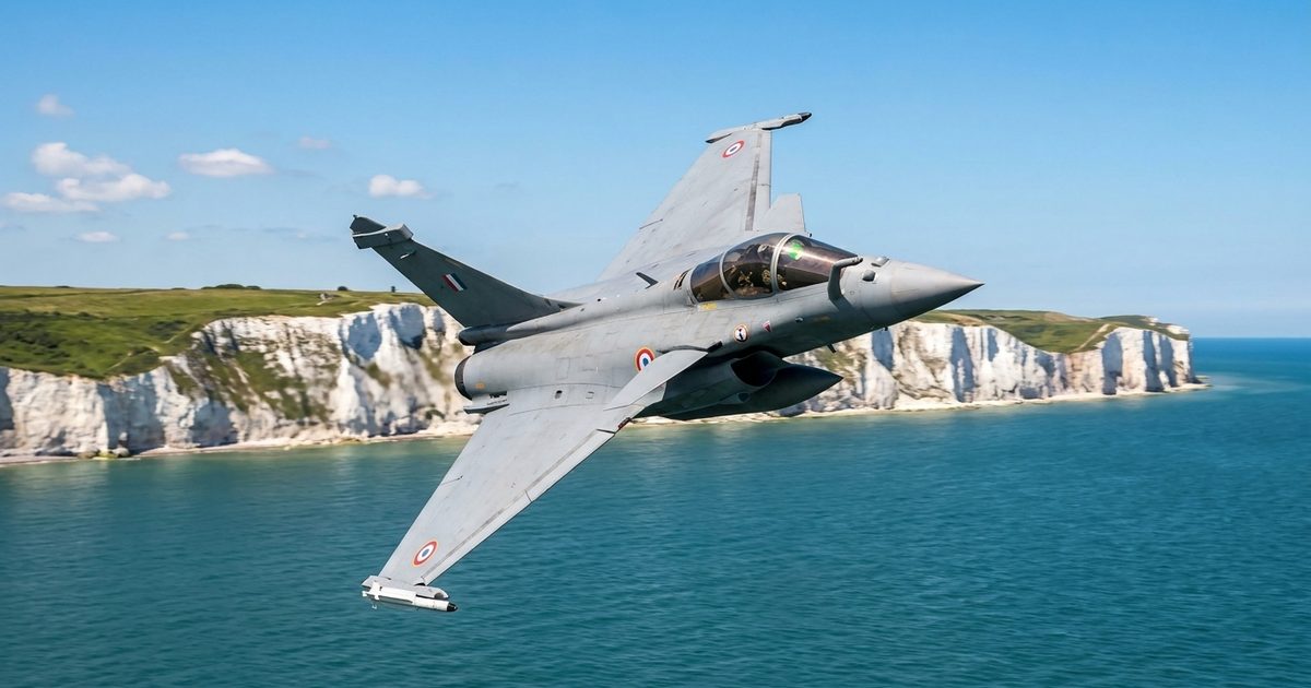 Bird Strike Forces French Navy Rafale Into Emergency Landing at Exeter Airport