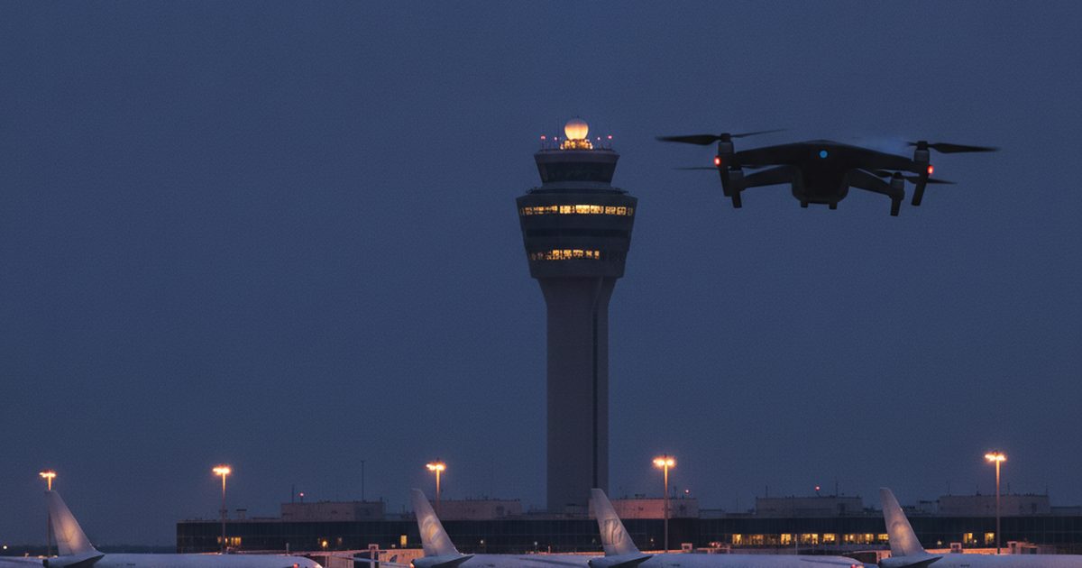Drone Hovers 25 Feet Above Control Tower, Shuts Down San Diego International Airport for 2.5 Hours
