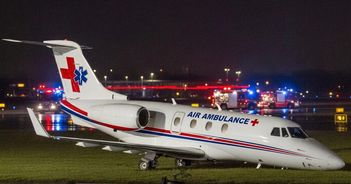 Air Ambulance Jet’s Tire Bursts at 130 Knots, Runway Excursion Scatters Debris at Las Vegas