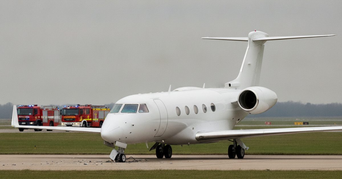 Forgotten Safety Pin Caused Gulfstream Nose Gear to Snap Off on St. Louis Runway, NTSB Finds