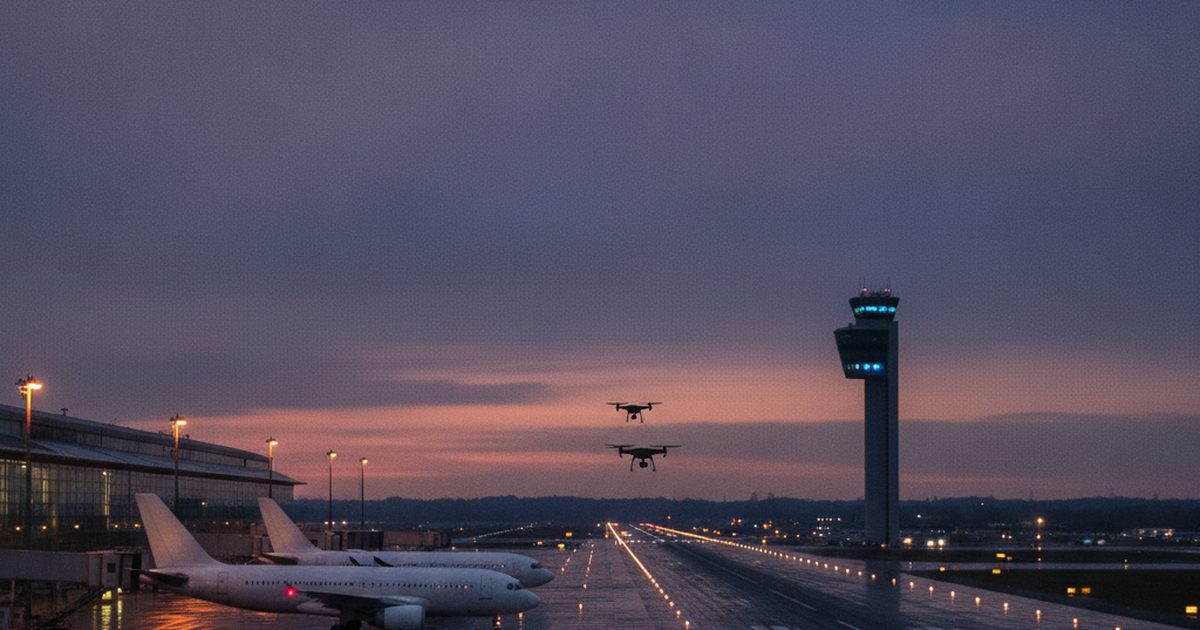 Luxembourg Airport Halted Overnight After Unauthorized Drones Detected Over Runway, 19 Flights Diverted