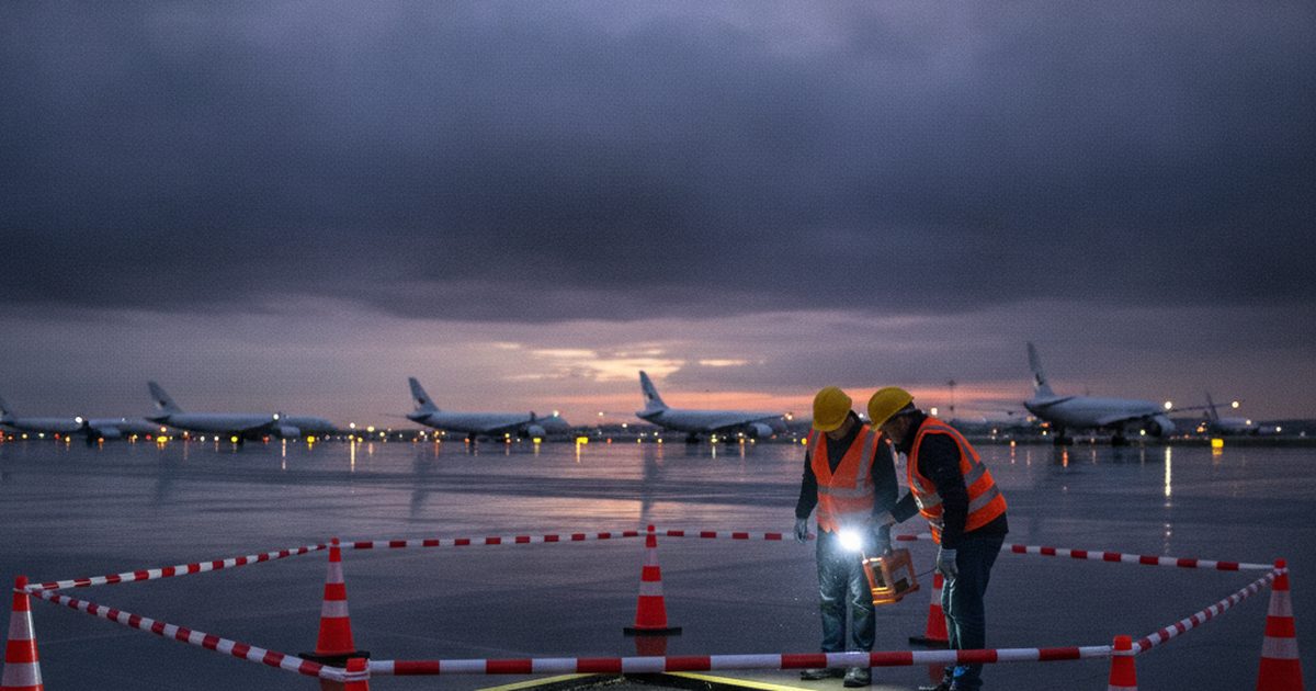 Hole in Manchester Airport Runway Triggers Hours of Delays, Diversions