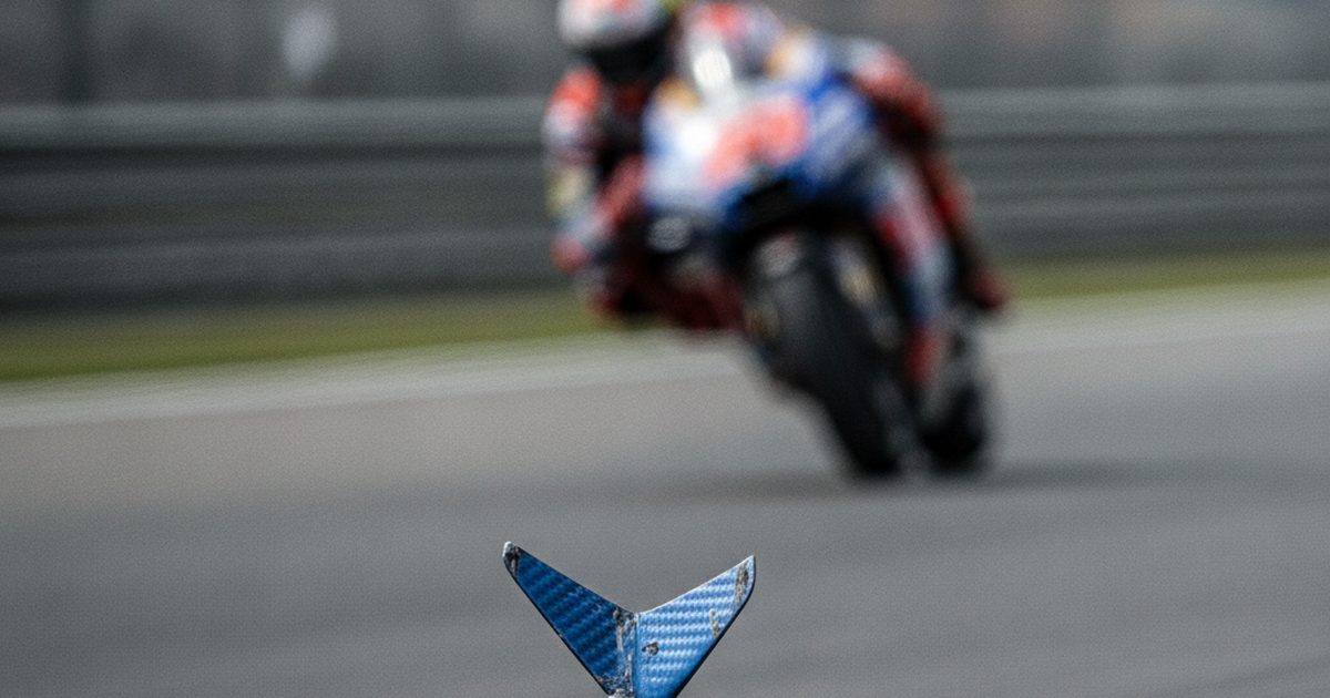 Detached Yamaha Winglet Strikes Rider in Chest at Austrian MotoGP, Underscoring Track-Debris Risk