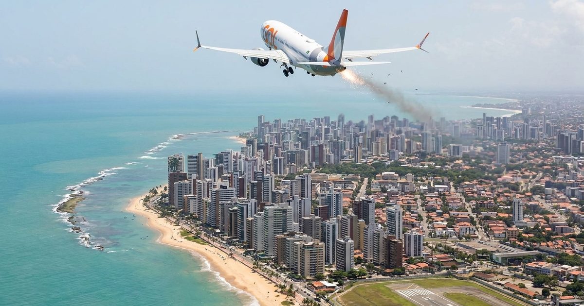 Bird Strike Sends Sparks From GOL 737 MAX Engine Over Recife, Jet Returns Safely