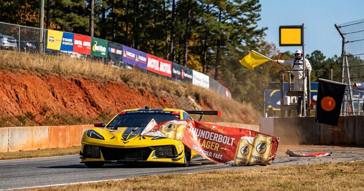 Multiple Advertising-Board Debris Cautions Disrupt IMSA’s Petit Le Mans