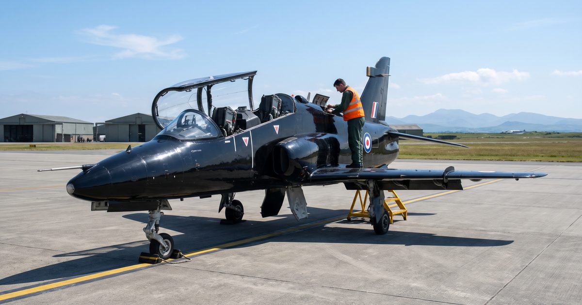 Reports Say RAF Hawk Trainer Took Off Without Fuel Cap Refitted Before Fiery Anglesey Crash