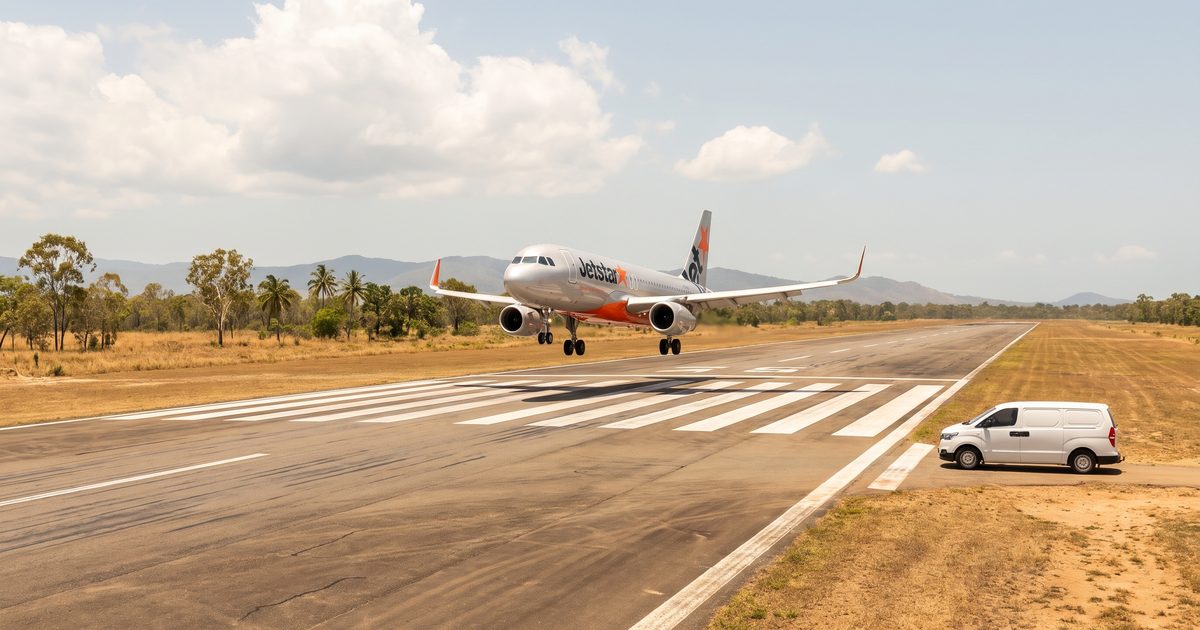 Van Enters Townsville Runway as Jetstar A320 Comes In to Land; ATSB Investigating Near Collision