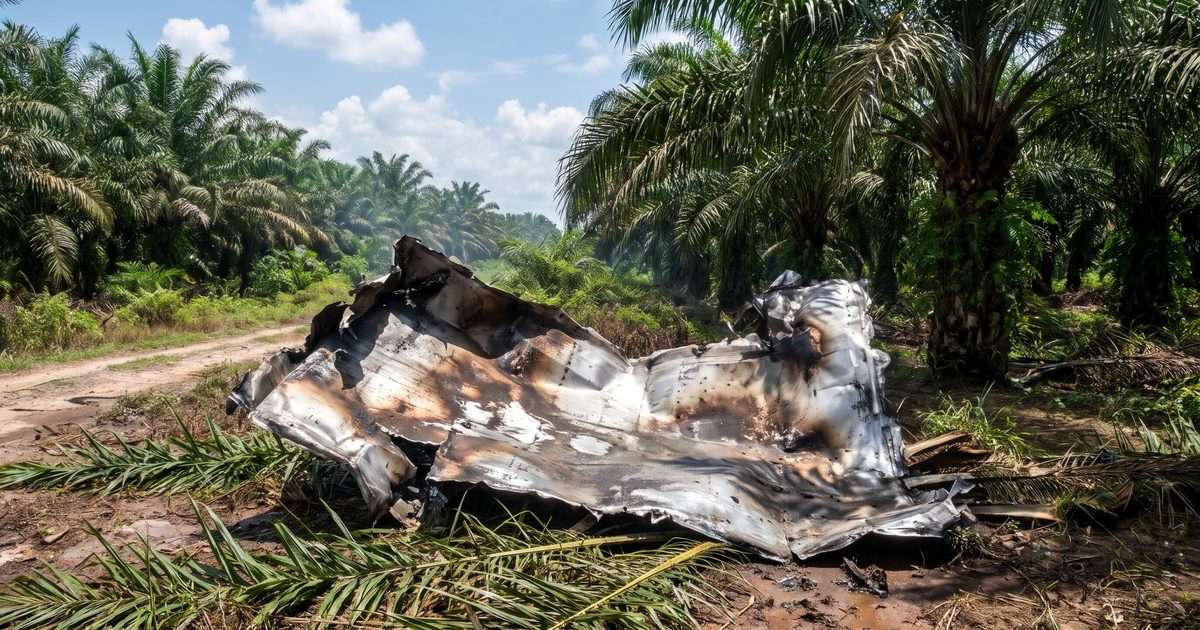 Suspected Zhuque-2E Debris Crashes Into Borneo Palm Plantation, Days After Minnesota Cornfield Find